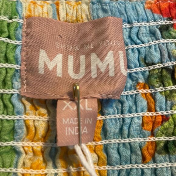 Show Me Your‎ Mumu Peyton Midi Dress Country Bouquet XXL - Picture 5 of 9